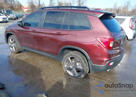 2021 Honda Passport Awd Touring z USA, uszkodzony, nr VIN 5FNYF8H99MB018720